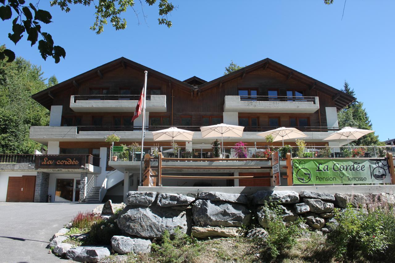 Bed and Breakfast La Cordée à Ovronnaz Extérieur photo